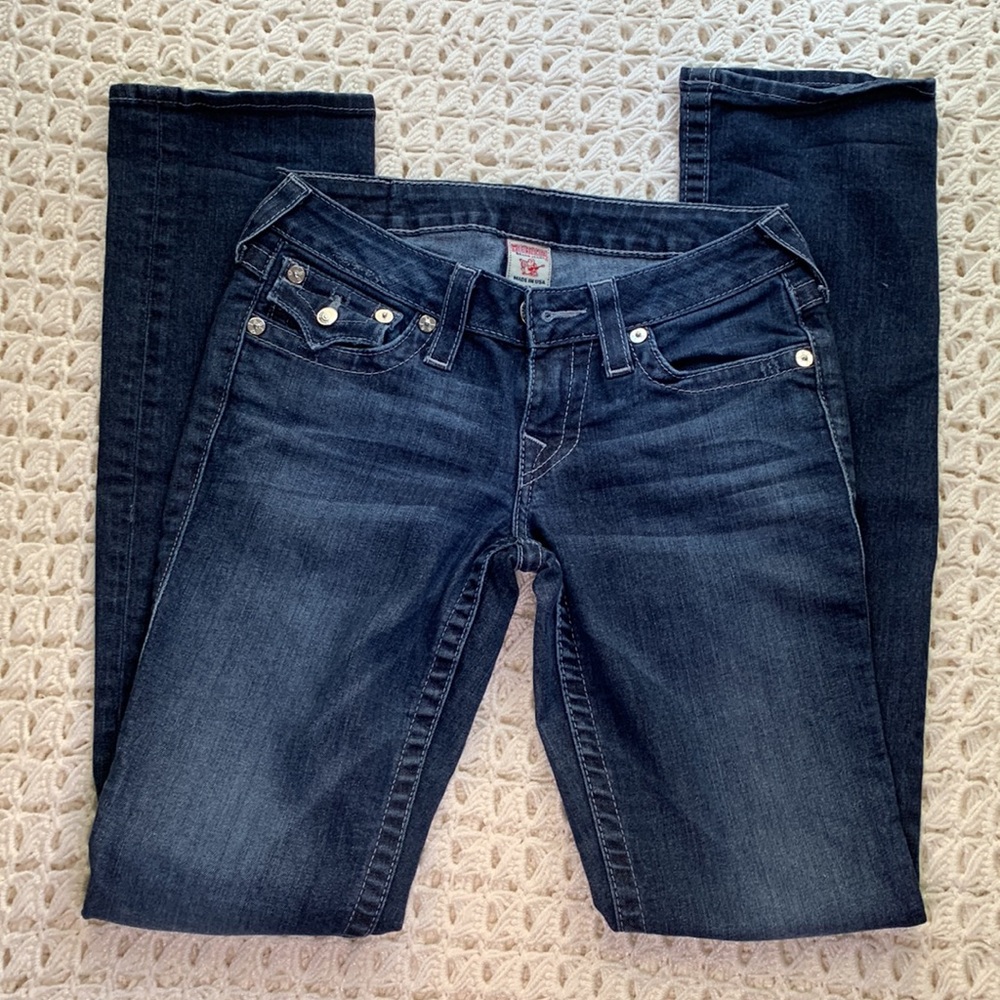 True Religion Low Rise Straight Jeans - Picture 8 of 12